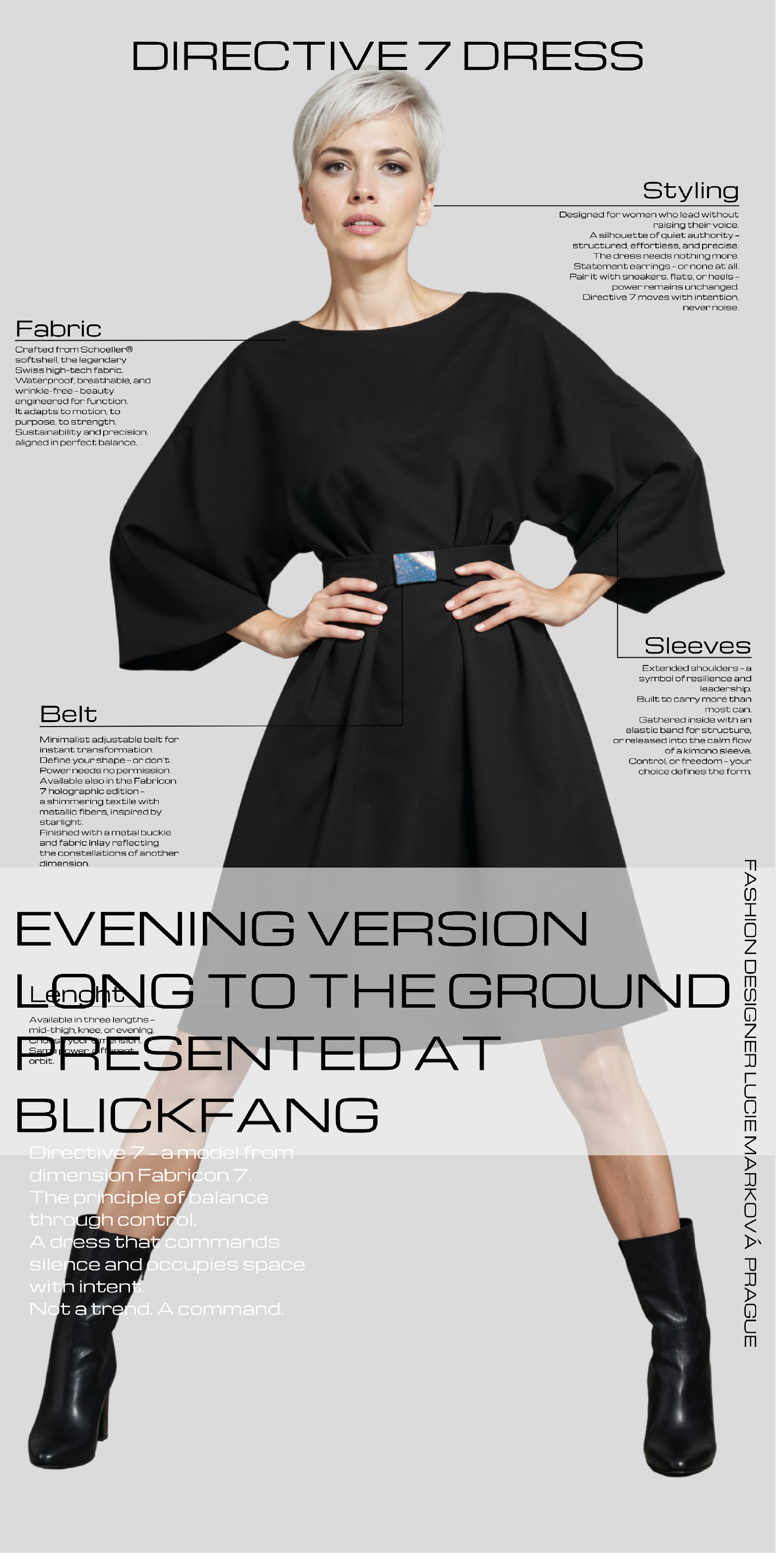 DIRECTIVE 7 DRESS LOW