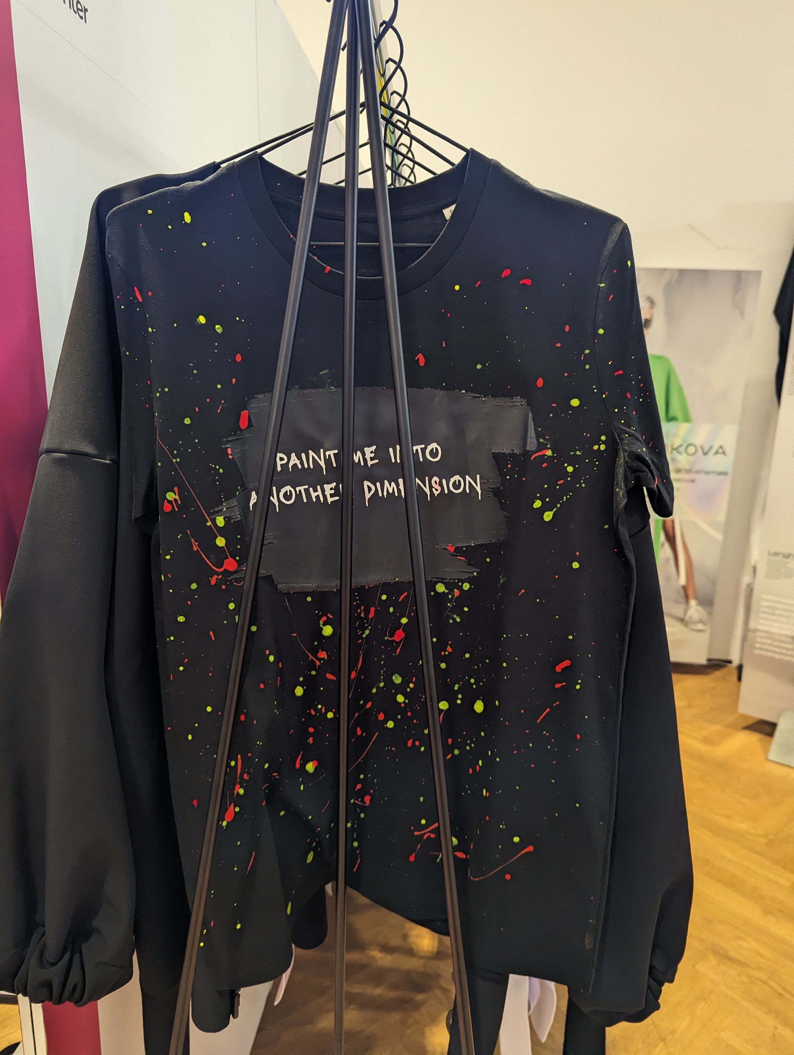TEE PAINT ME INTO ANOTHER GALAXY