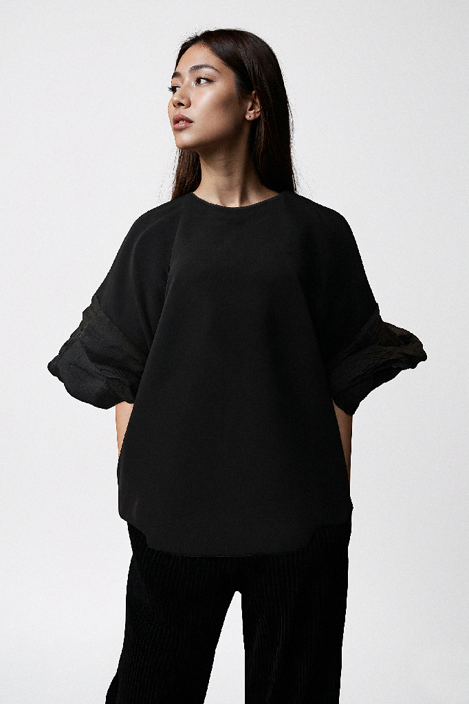 OBSIDIAN TEE FROM ARMANI WOOL