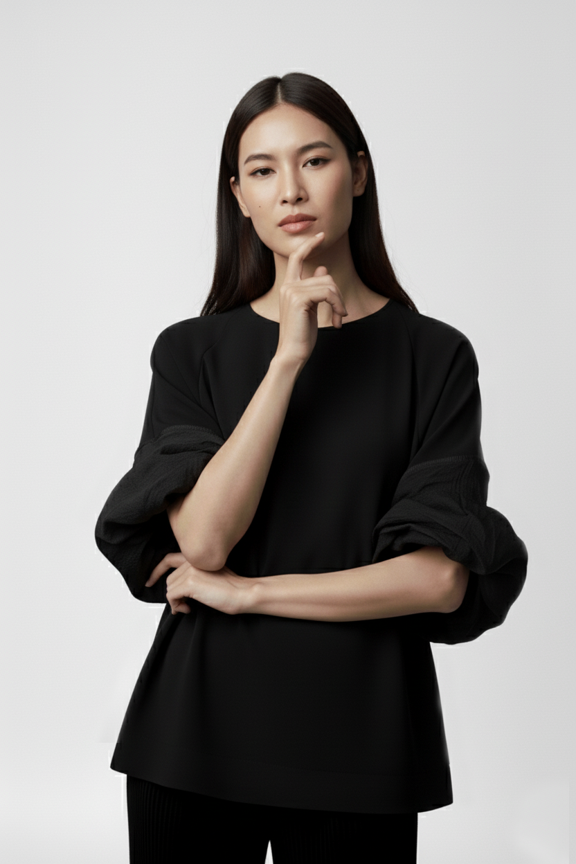 OBSIDIAN TEE FROM ARMANI WOOL