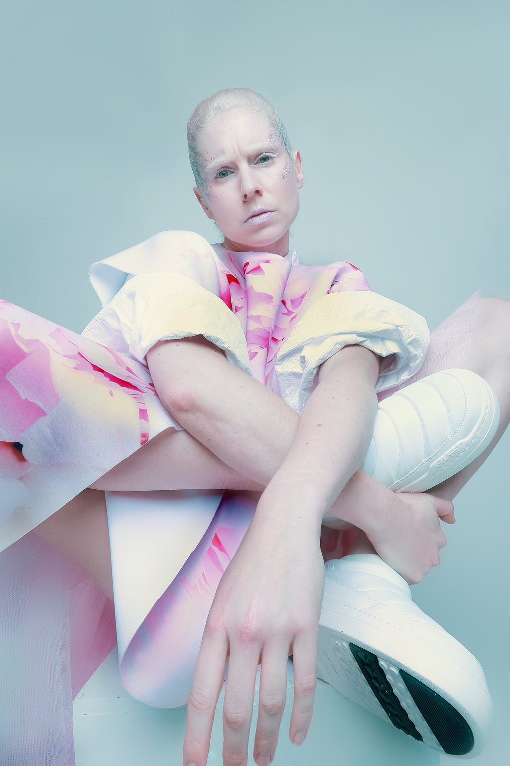 CELESTIAL PEONY DRESS