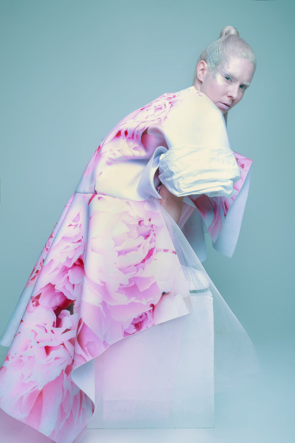 CELESTIAL PEONY DRESS