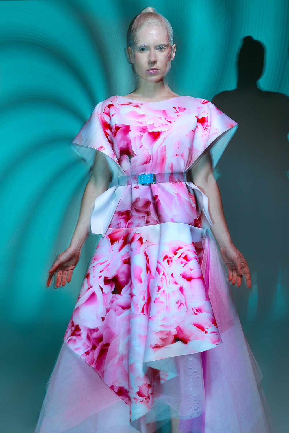 CELESTIAL PEONY DRESS