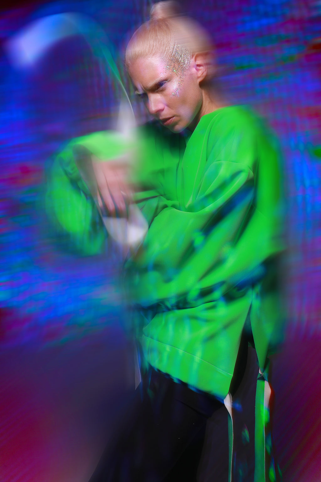 TOP JACKET GALACTICA GREEN SCREEN